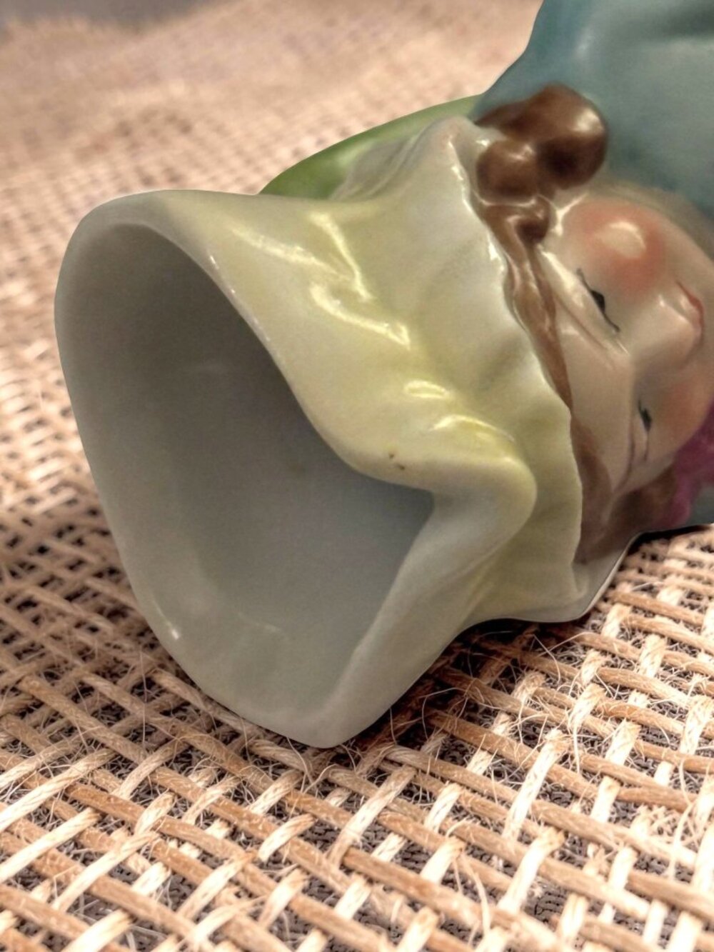 Vintage Little Dorrit Toby Creamer Made in Germany Dickens Figural Porcelain Pit - Picture 6 of 6